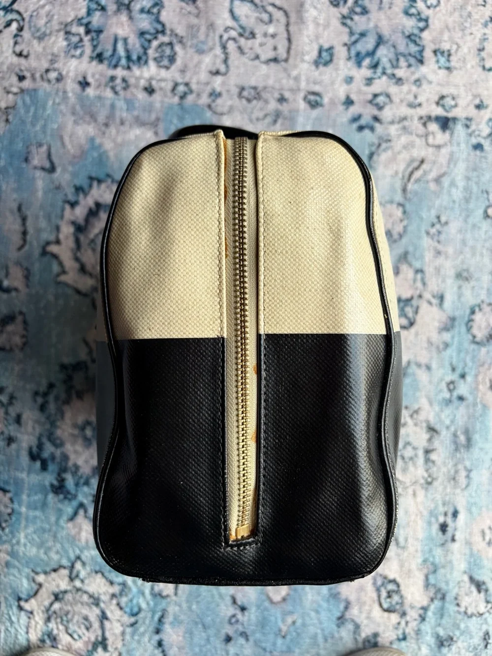 kate spade Black & Cream Two-Tone Satchel